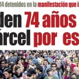 Madrid15m, nº29, octubre 2014 La Fiscalía pide 74 años para los 14 detenidos en la manifestación que dio inicio al 15M ■ Adultas para parir, menores para decidir ■ El […]